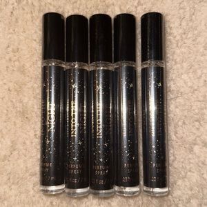 Bath and body works into the night perfume 5 pack